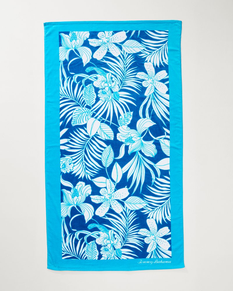 Tommy Bahama Signature - High Tide Hangout & Island Cays Blooms Beach Towels — Set of 2