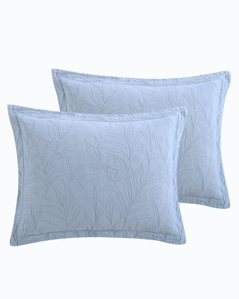 Tommy Bahama Popular - Solid Costa Sera 2-Piece King Quilted Sham Set