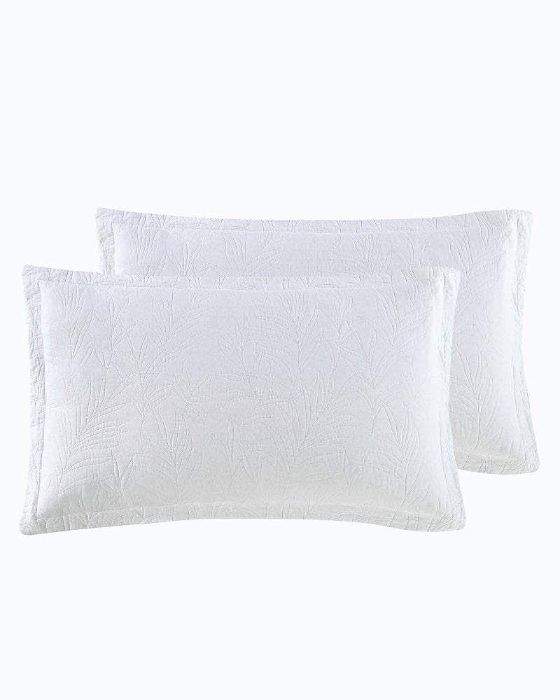 Tommy Bahama Latest - Solid Costa Sera 2-Piece King Quilted Sham Set