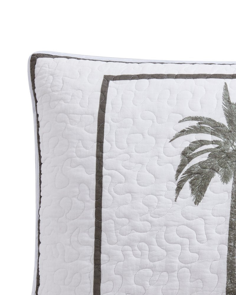 Tommy Bahama New - Palm Island Quilted Standard Sham