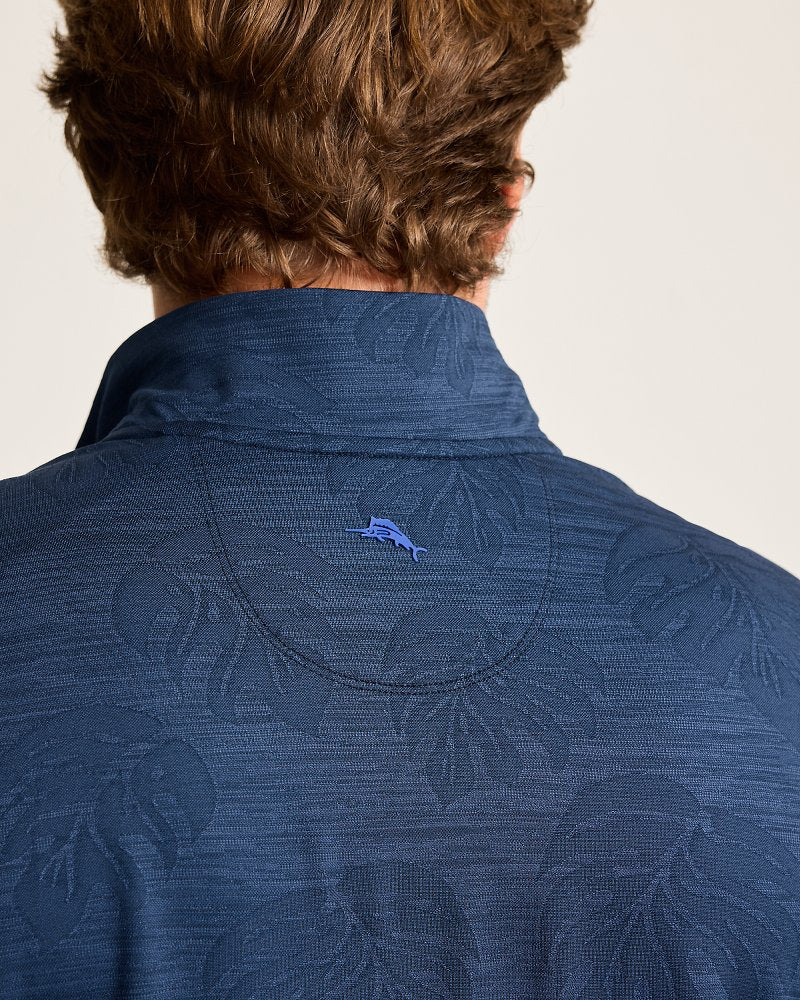 Tommy Bahama Everyday - Monstera Fade IslandZone® Half-Zip Sweatshirt