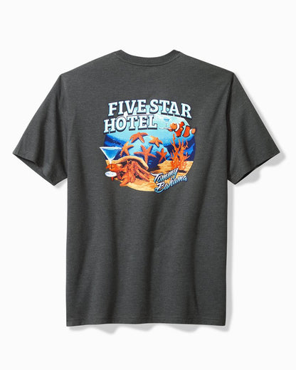 Tommy Bahama Classic - Five Star Hotel Graphic T-Shirt