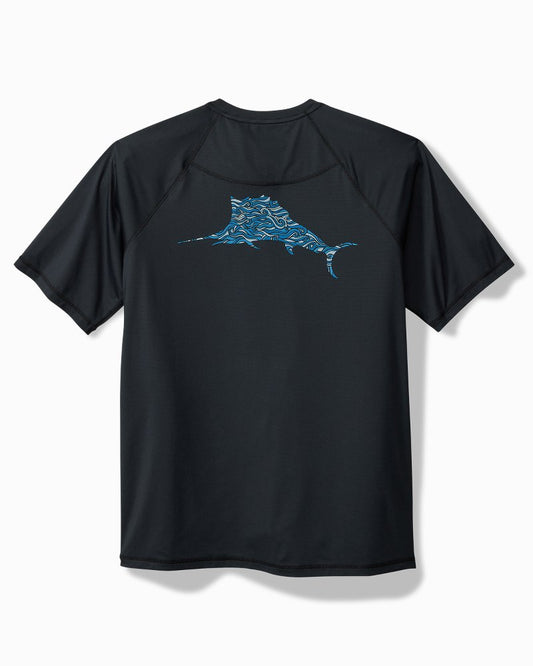 Tommy Bahama Classic - Chill Time Surf IslandZone® Short-Sleeve Rash Guard