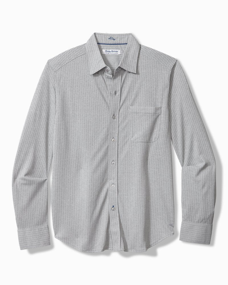 Tommy Bahama Essential - San Lucio Studio Stripe Knit Stretch Shirt