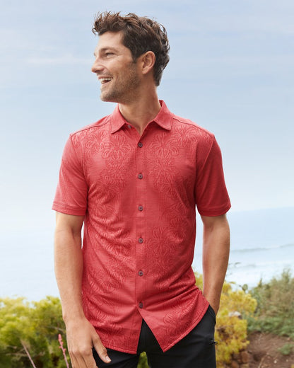 Tommy Bahama Best Price - Palm Coast Cascade Vines IslandZone® Knit Shirt