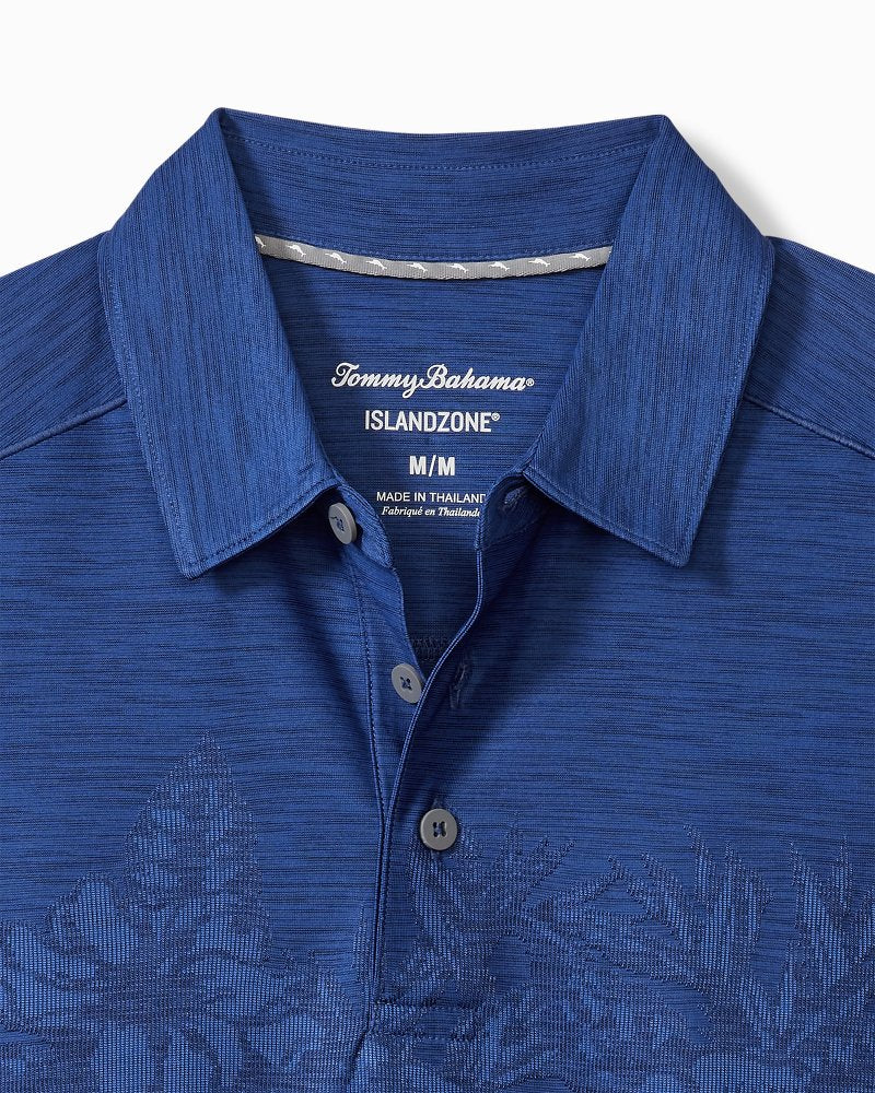 Tommy Bahama Hot Sale - Palm Coast Hibiscus Border IslandZone® Polo