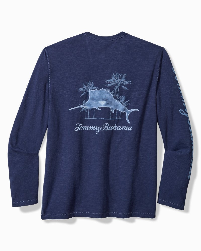 Tommy Bahama Value - Azul Palms Long-Sleeve Lux T-Shirt