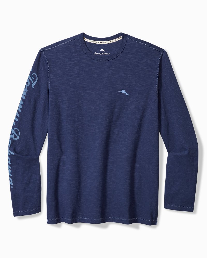 Tommy Bahama Value - Azul Palms Long-Sleeve Lux T-Shirt