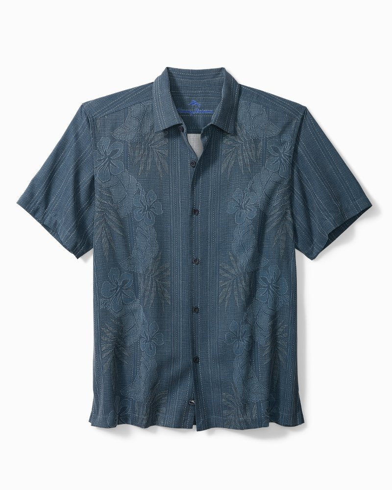 Tommy Bahama Trusted - Bali Border Silk Camp Shirt