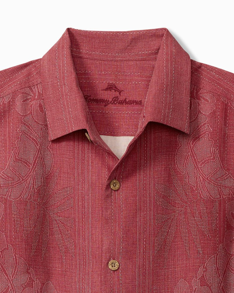 Tommy Bahama Popular - Bali Border Silk Camp Shirt