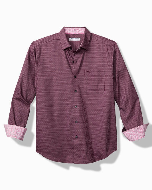 Tommy Bahama Hot Sale - Sarasota Stretch Ventura Isles IslandZone® Stripe Shirt