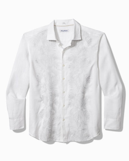 Tommy Bahama Hot Sale - Down the Isle Long-Sleeve Linen Shirt
