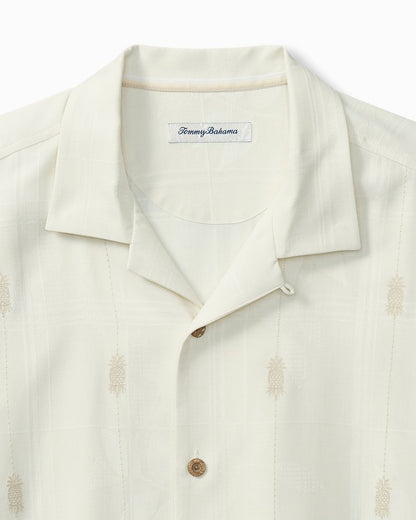 Tommy Bahama Popular - Pina Palms Embroidered Silk Camp Shirt