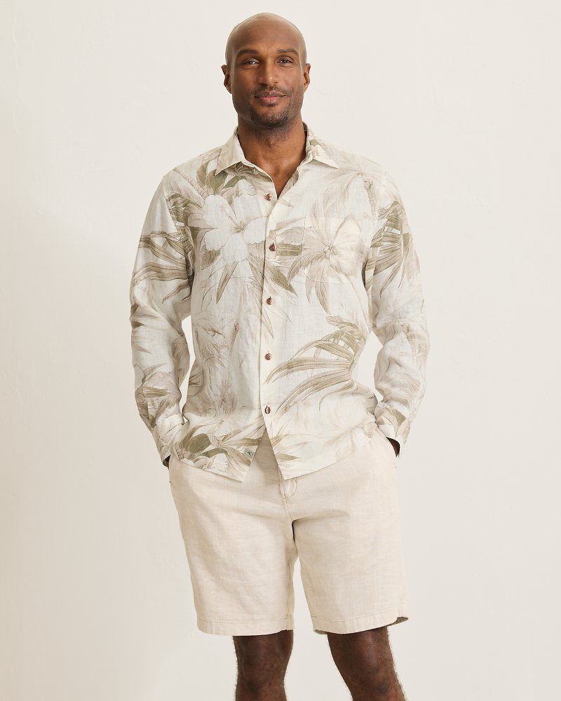 Tommy Bahama Featured - Flora Oasis Long-Sleeve Linen Shirt