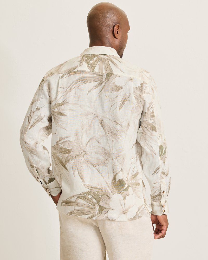 Tommy Bahama Featured - Flora Oasis Long-Sleeve Linen Shirt