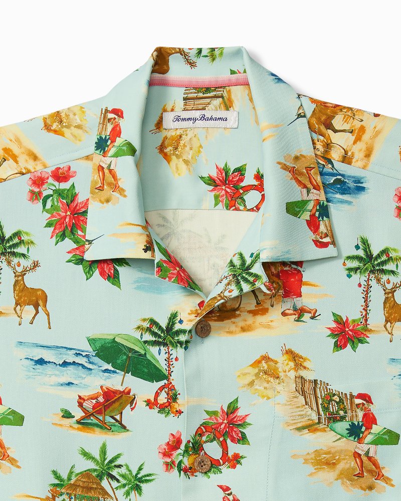 Tommy Bahama Signature - Santa Shores Silk Camp Shirt