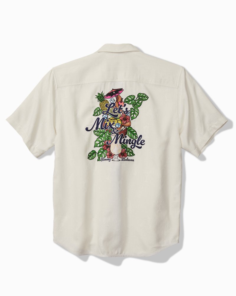 Tommy Bahama Latest - Let's Mix & Mingle Silk Camp Shirt