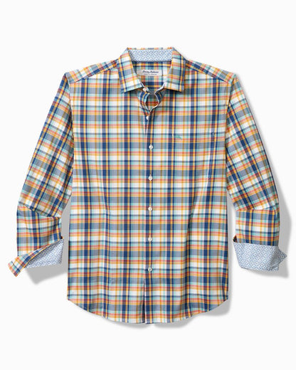 Tommy Bahama Deals - Sarasota Stretch Grenada Check IslandZone® Shirt