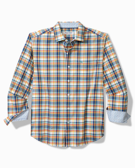 Tommy Bahama Deals - Sarasota Stretch Grenada Check IslandZone® Shirt