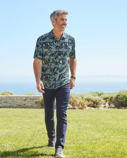 Tommy Bahama Popular - Tortola Verde Fronds Short-Sleeve Shirt