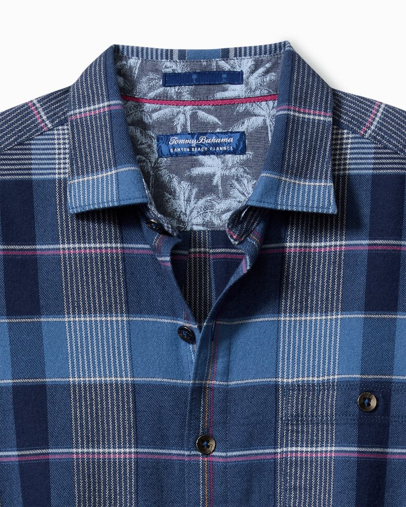 Tommy Bahama Exclusive - Canyon Beach Pebble Cay Plaid Stretch Flannel Shirt