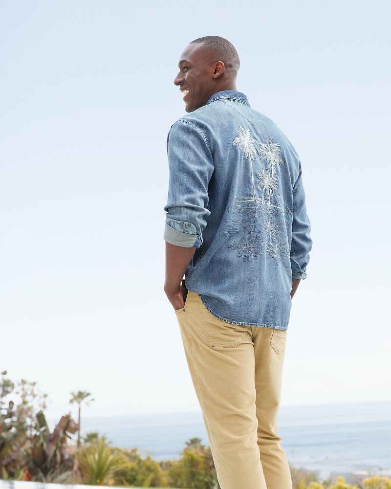 Tommy Bahama Latest - Palm Reflections Long-Sleeve Shirt