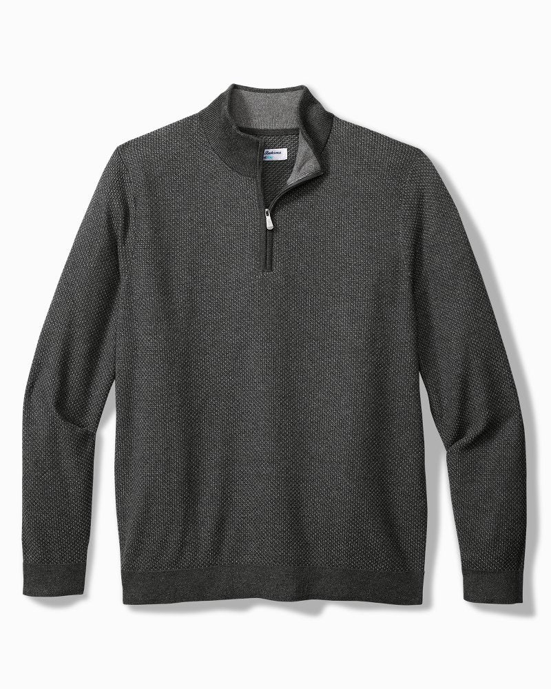 Tommy Bahama Classic - Coolside Legend Half-Zip IslandZone® Sweater