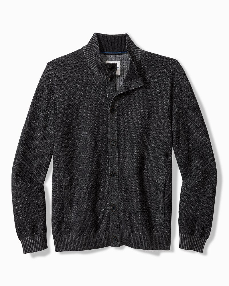 Tommy Bahama Deals - Crescent Shore IslandZone® Button-Mock Cardigan