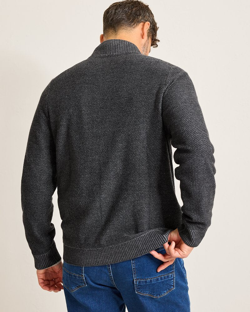 Tommy Bahama Deals - Crescent Shore IslandZone® Button-Mock Cardigan