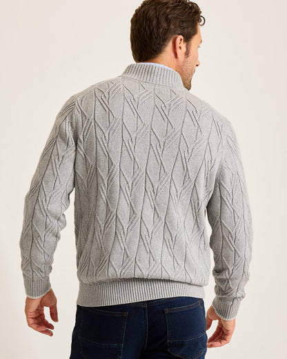 Tommy Bahama Quality - Capital Cable Full-Zip Cardigan