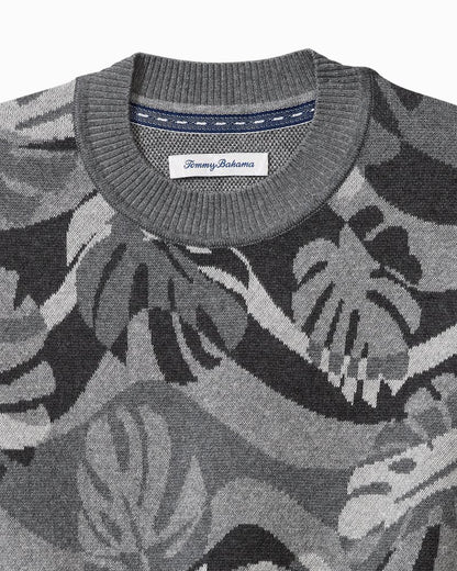 Tommy Bahama Deals - Monstera Camouflage Crew Sweater