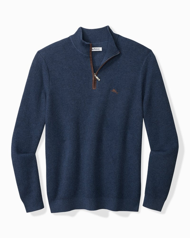 Tommy Bahama Deals - Marlin Luxe Half-Zip Sweater