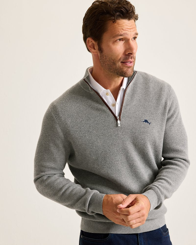 Tommy Bahama Quality - Marlin Luxe Half-Zip Sweater