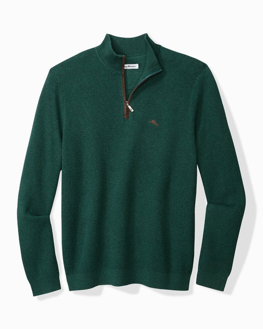 Tommy Bahama Recommended - Marlin Luxe Half-Zip Sweater