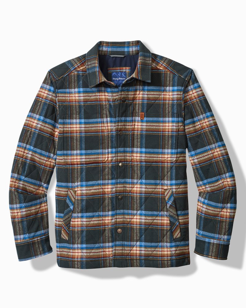 Tommy Bahama Value - Oak Harbor Flannel Shirt Jacket