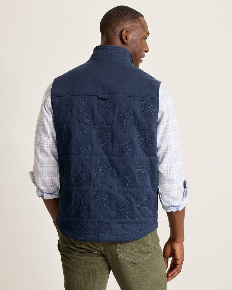 Tommy Bahama Classic - Palisades Palm Quilted Vest