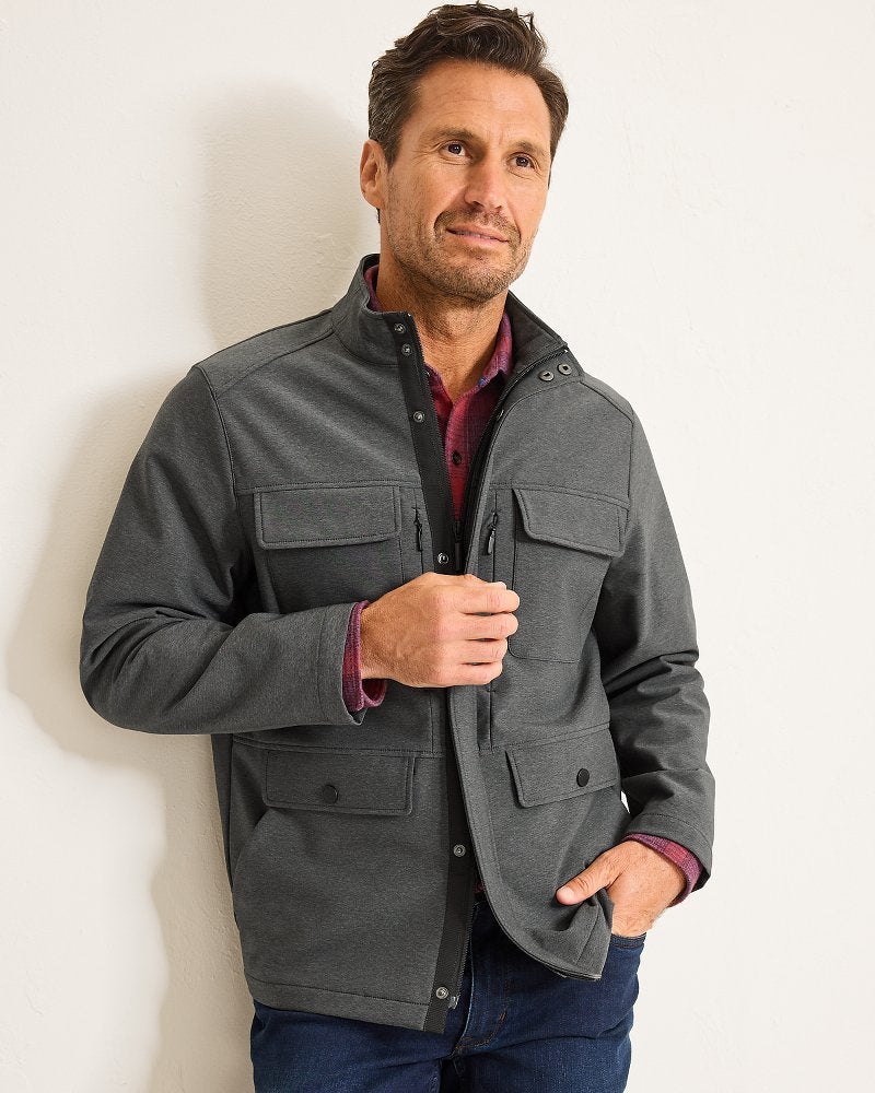 Tommy Bahama Hot Sale - Stanley Park Softshell Field Jacket