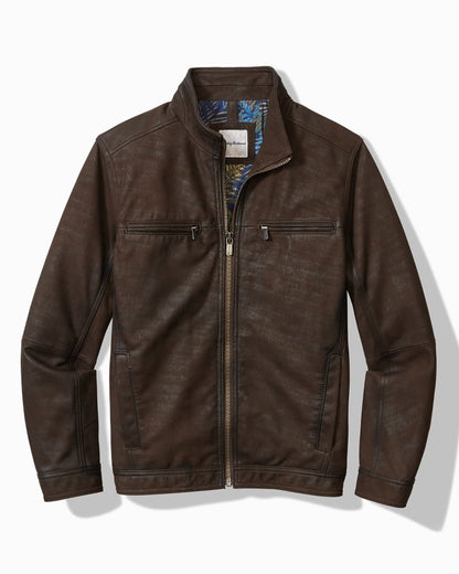 Tommy Bahama Signature - Highland Rocker Leather Jacket