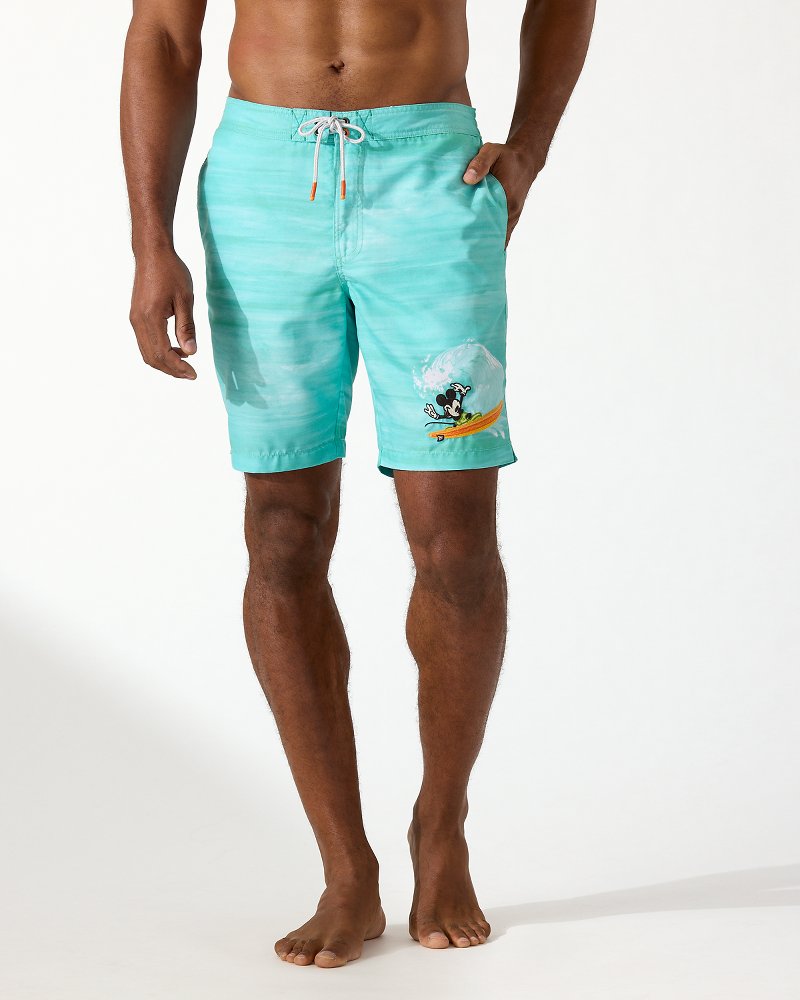 Tommy Bahama Essential - Disney Baja Surf the Wave 9-Inch Board Shorts