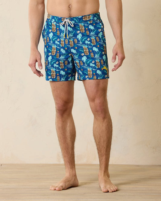 Tommy Bahama Best Seller - Rialto Tiki Tropics 6-Inch Swim Trunks