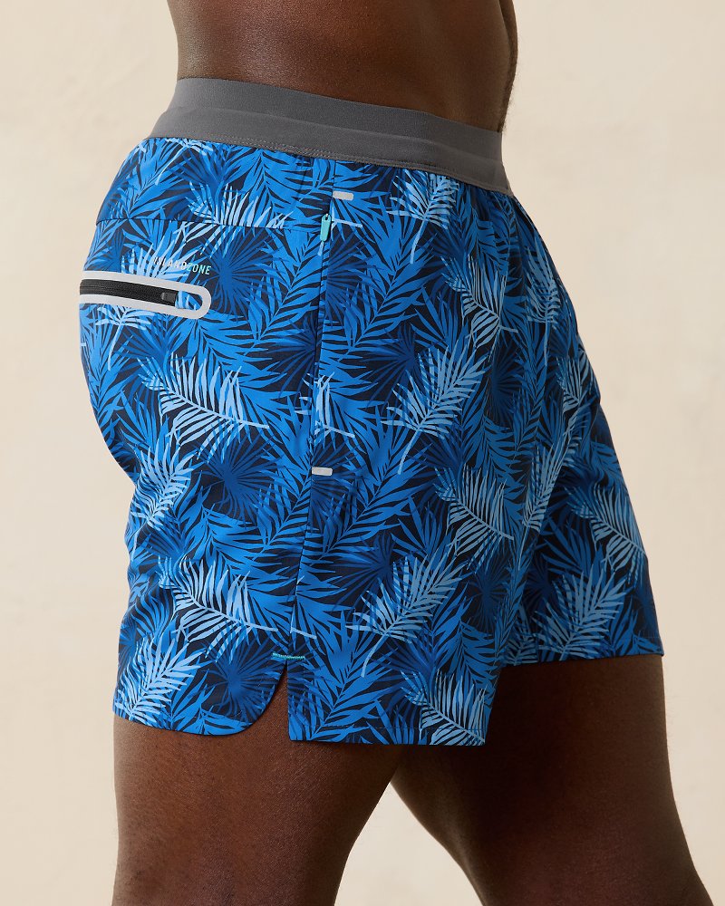 Tommy Bahama Trusted - Maui Breaker Palm Route 5-Inch Hybrid Shorts