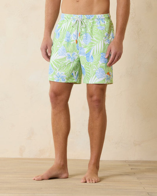 Tommy Bahama Smart Buy - Naples Pineapple Hideaway 6-Inch Swim Trunks