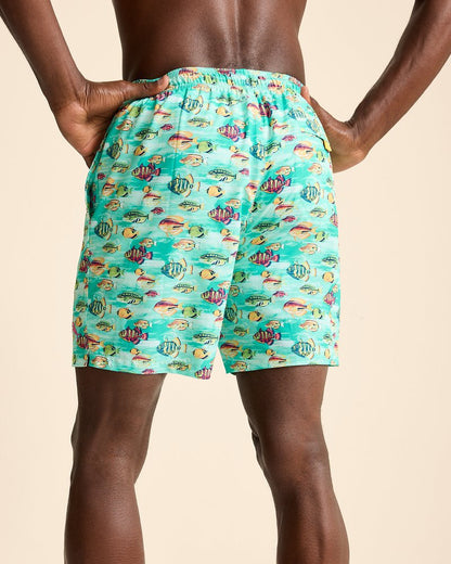 Tommy Bahama Trending - Naples Fintastic 6-Inch Swim Trunks
