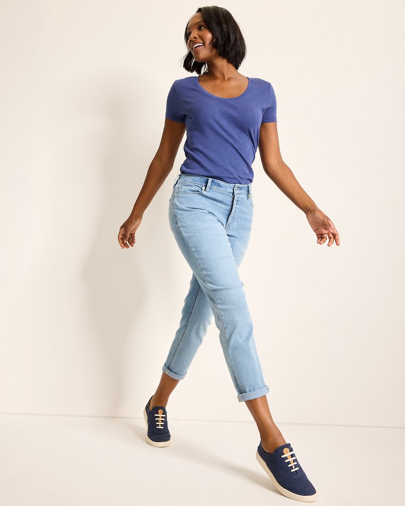 Tommy Bahama Essential - Mid-Rise Boyfriend Jeans