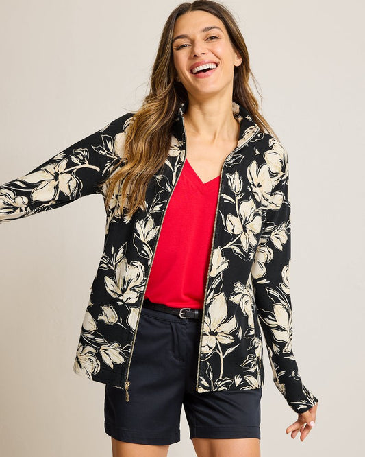 Tommy Bahama Premium - Aruba Noche Mar Full-Zip Sweatshirt