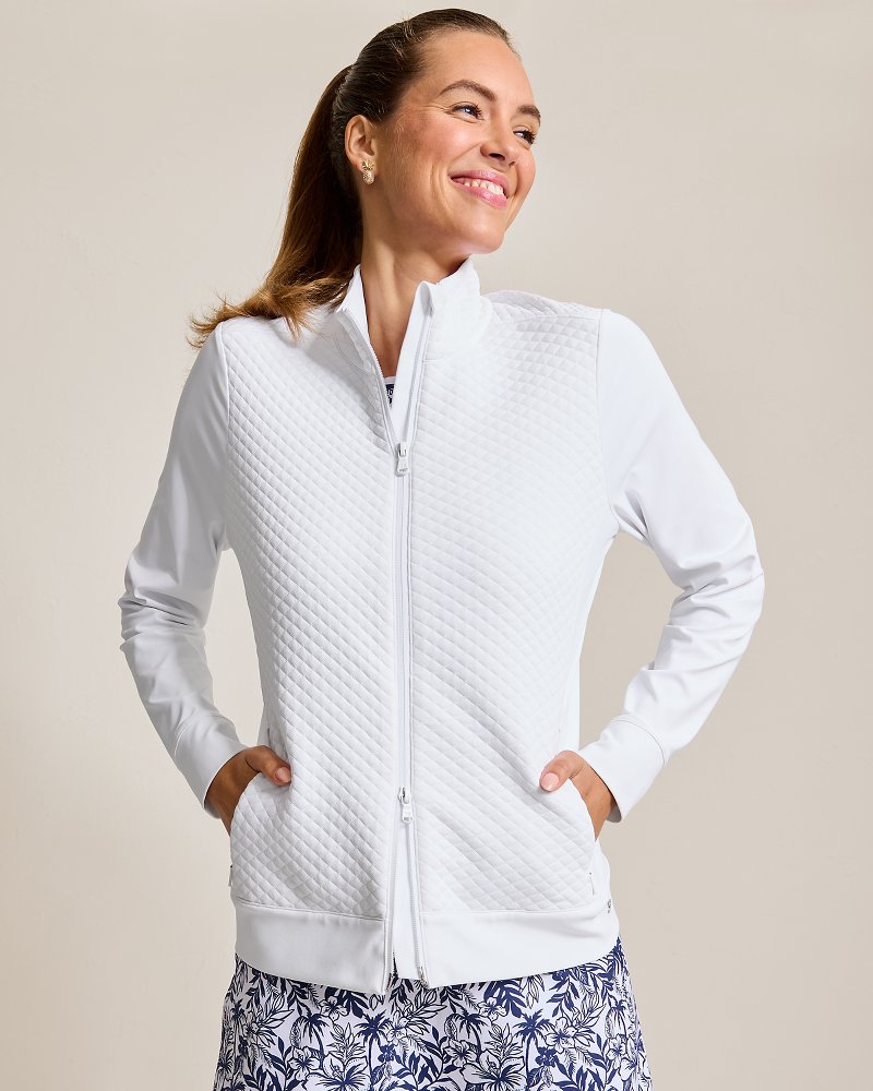 Tommy Bahama Classic - Aubrey Quilted Hybrid Jacket