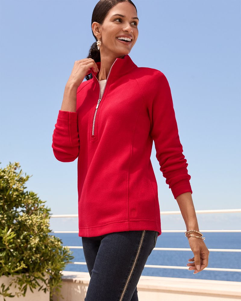 Tommy Bahama Discount - Aruba Half-Zip Sweatshirt