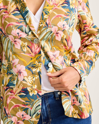 Tommy Bahama Best Seller - Flora Amora Satin Blazer