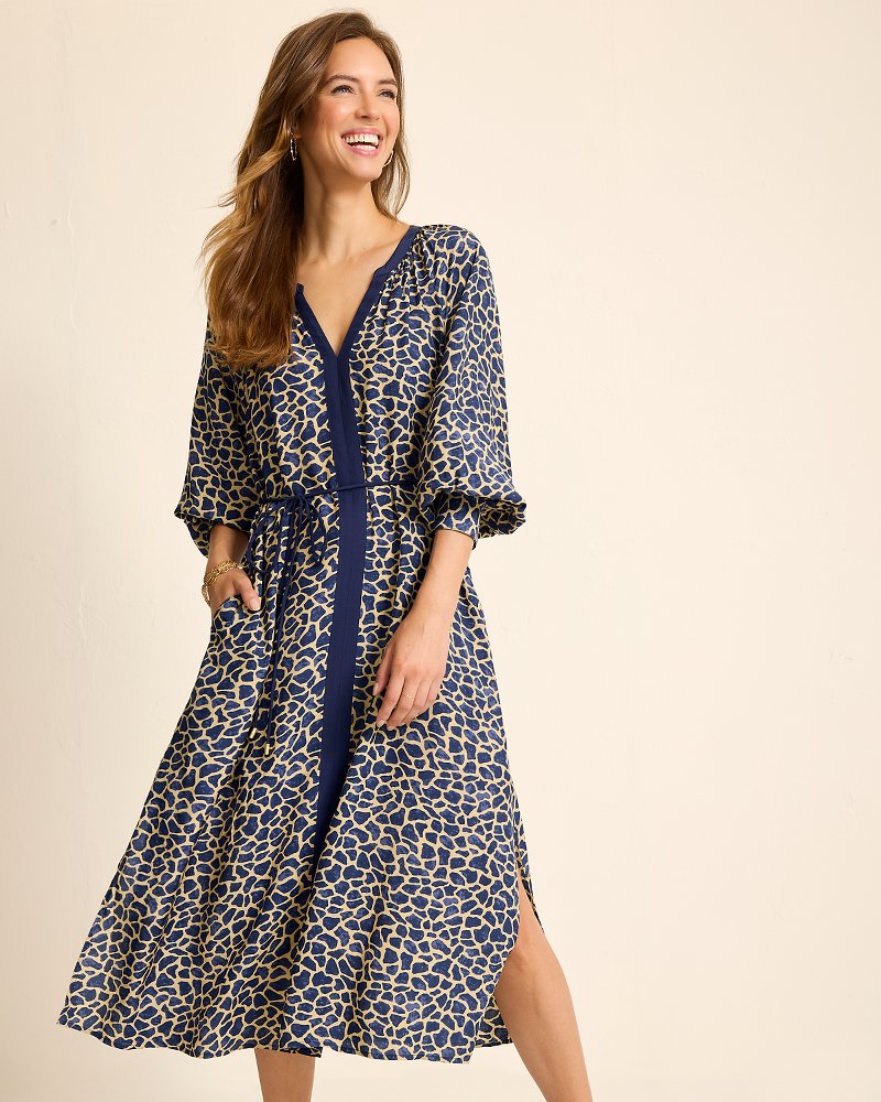 Tommy Bahama Premium - Safari Spots Midi Dress