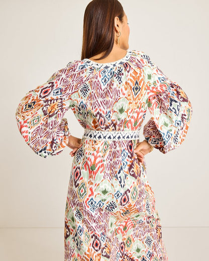 Tommy Bahama Customer Favorite - Vista Cove Long-Sleeve Midi Dress